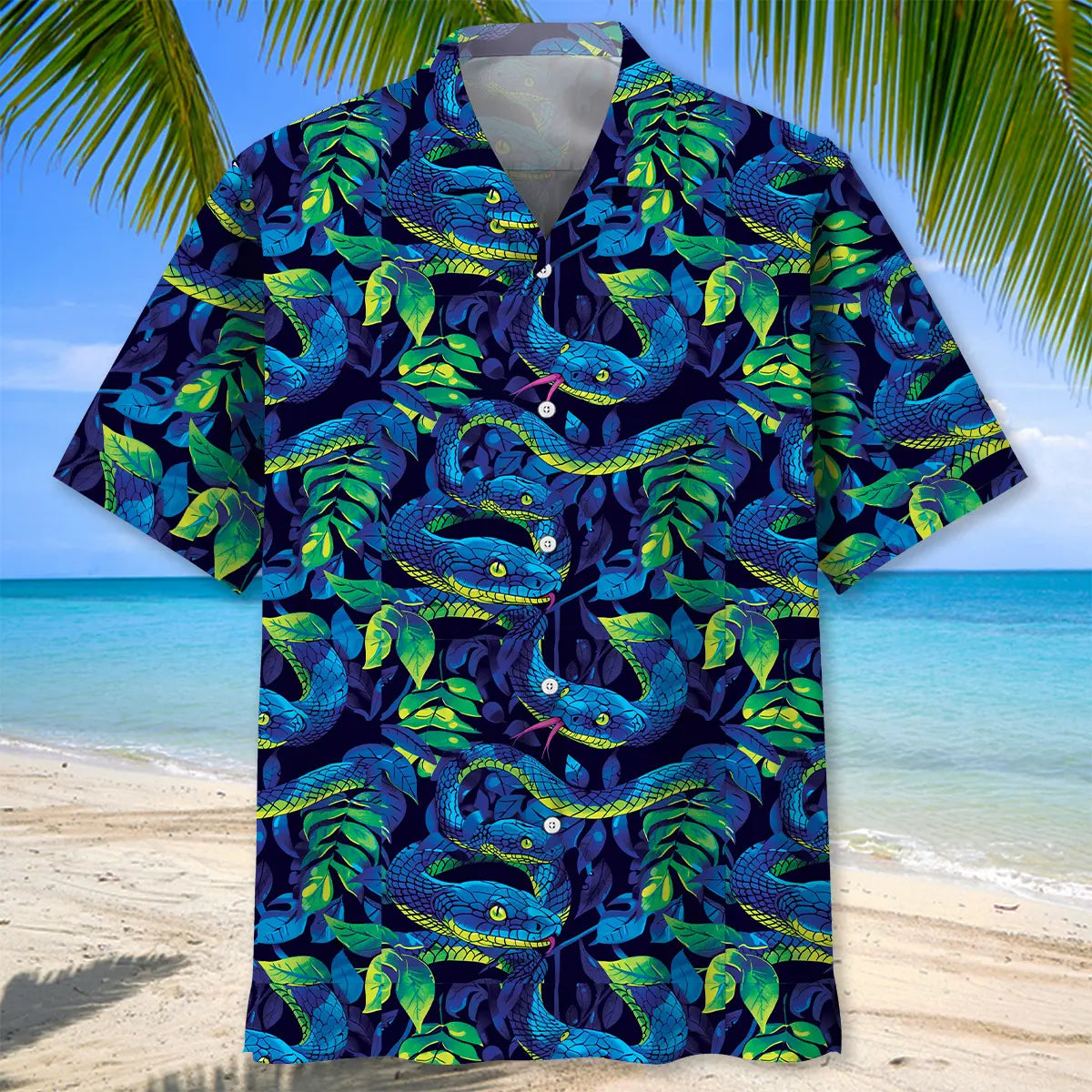 Tropical Snake Hawaiian Shirt