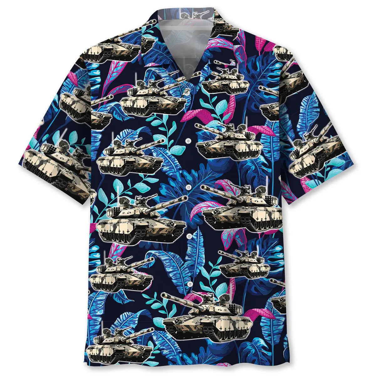 Hawaiian Shirt / Adults / S Tropical Tank Hawaiian Shirt