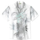 Hawaiian Shirt / Adults / S Tropical Vegetation Leaves Beach Vacation Hawaiian Shirt