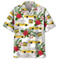 Hawaiian Shirt / Adults / S Tropical Yellow Taxi Car Hawaiian Shirt