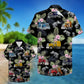 Trucker Semitruck Pattern Unisex Hawaiian Shirt Aloha Shirt
