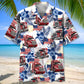 Trucker USA Hawaiian Shirt
