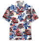 Hawaiian Shirt / Adults / S Trucker USA Hawaiian Shirt