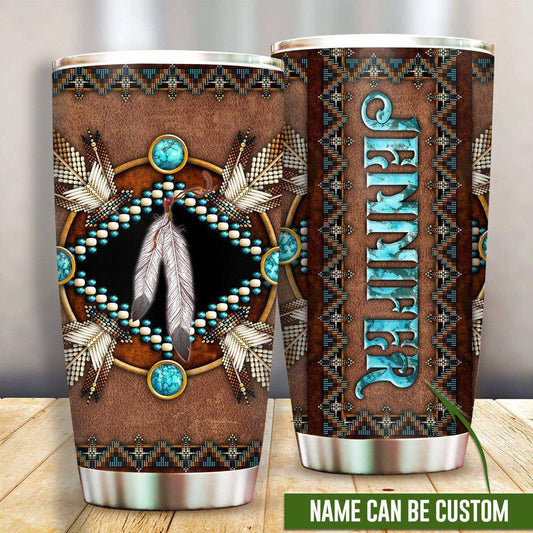 Native American Sign Nature 20 Oz Tumbler For Coffee Travel And Daily Use