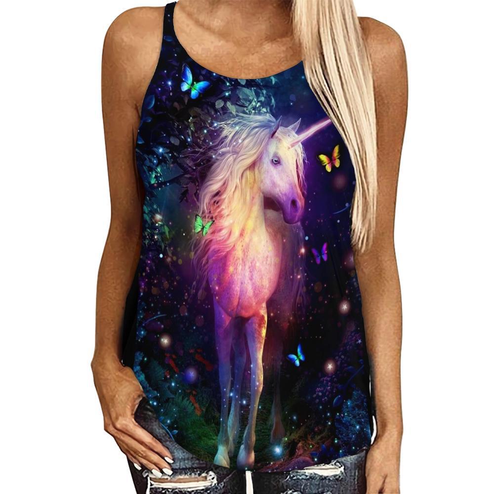 Unicorn Magic Love Limited Edition – Hollow Tank Top
