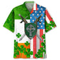 Hawaiian Shirt / Adults / S Usa Irish St.Patrick Day Hawaiian Shirt
