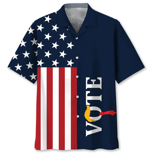 Hawaiian Shirt / Adults / S USA Proud Hawaiian Shirt