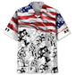 Hawaiian Shirt / Adults / S USA Rugby Button Down Hawaiian Shirt