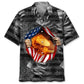 Hawaiian Shirt / Adults / S USA Rugby Fire Hawaiian Shirt