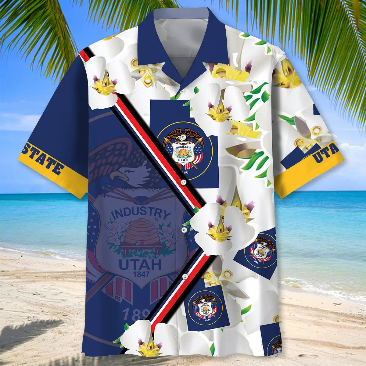 Utah State Funny Hawaiian Shirt