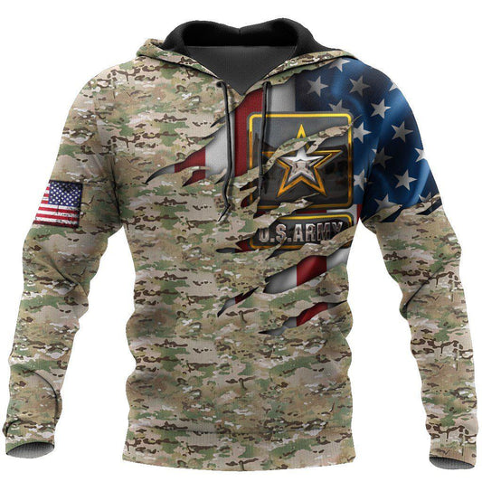 Veteran Army Limited Tribute Art - 3D Hoodie