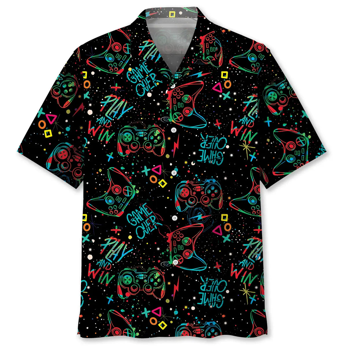 Hawaiian Shirt / Adults / S Video Game Christmas Hawaiian Shirt