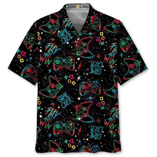 Hawaiian Shirt / Adults / S Video Game Christmas Hawaiian Shirt