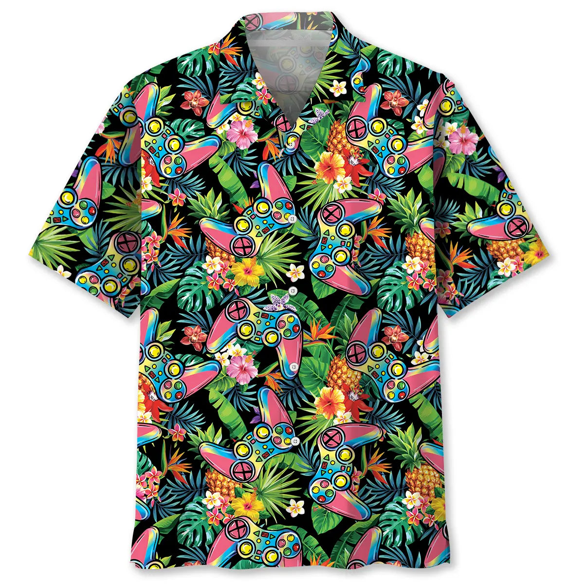 Hawaiian Shirt / Adults / S Video Game Tropical Hawaiian Shirt
