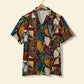 Hawaiian Shirt / Adults / S Viking Shield Pattern Unisex Hawaiian Shirt Aloha Shirt Summer Vibe