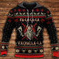 Viking Warrior Black And Red Art - 3D Hoodie