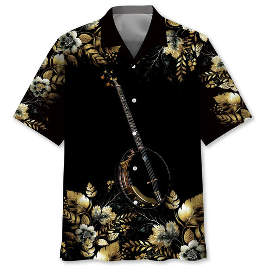 Hawaiian Shirt / Adults / S Vintage Banjo Hawaiian Shirt