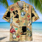 Vintage Barista Hawaiian Shirt