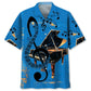 Hawaiian Shirt / Adults / S Vintage Black Grand Piano Hawaiian Shirt