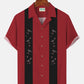 Hawaiian Shirt / Adults / S Vintage Cocktail 60S Retro Men's Bowling Aloha Hawaiian Shirt