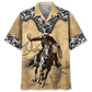 Hawaiian Shirt / Adults / S Vintage Cowboy Hawaiian Shirt