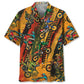 Hawaiian Shirt / Adults / S Vintage Dirt Bike Racing Funny Art Hawaiian Shirt
