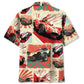 Vintage European Racing Car Magazine Hawaiian Shirt