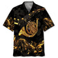 Hawaiian Shirt / Adults / S Vintage French Horn Hawaiian Shirt