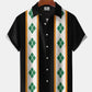 Hawaiian Shirt / Adults / S Vintage Geometric St. Patrick's Bowling Hawaiian Shirt