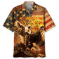 Hawaiian Shirt / Adults / S Vintage God Bless America Hawaiian Shirt