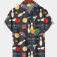 Hawaiian Shirt / Adults / S Vintage Holiday Christmas Vacation Men's Hawaiian Shirt