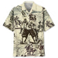 Hawaiian Shirt / Adults / S Vintage Horse Polo Sport Hawaiian Shirt
