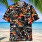 Vintage Hot Rod Art Hawaiian Shirt