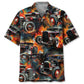 Hawaiian Shirt / Adults / S Vintage Hot Rod Art Hawaiian Shirt