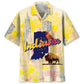Hawaiian Shirt / Adults / S Vintage Indiana State Art Hawaiian Shirt