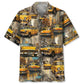 Hawaiian Shirt / Adults / S Vintage New York Taxi Car Hawaiian Shirt