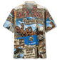 Hawaiian Shirt / Adults / S Vintage Oklahoma Art Proud Hawaiian Shirt