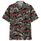 Hawaiian Shirt / Adults / S Vintage Red Grand Piano Rose Hawaiian Shirt