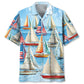 Hawaiian Shirt / Adults / S Vintage Sailboat Hawaiian Shirt