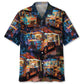 Hawaiian Shirt / Adults / S Vintage Street Food Truck Hawaiian Shirt