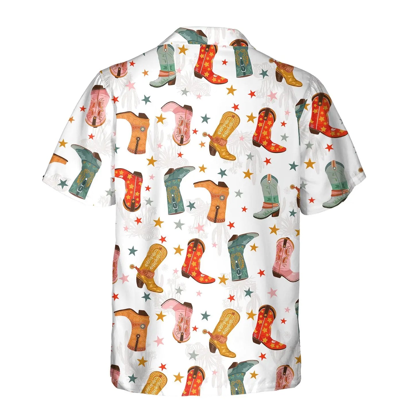 Western Cowgirl Boots Rodeo Cowgirl Kentucky Derby Unisex Hawaiian Shirt Aloha Shirt