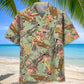 Vintage Trumpet Style Hawaiian Shirt