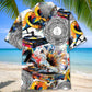 Vinyl Record Abstract Hawaiian Shirt