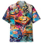 Hawaiian Shirt / Adults / S Vinyl Record Player Art Hawaiian Shirt