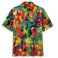 Violin Colorful Art Hawaiian Shirt
