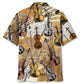 Violin Vintage Newspaper Hawaiian Shirt