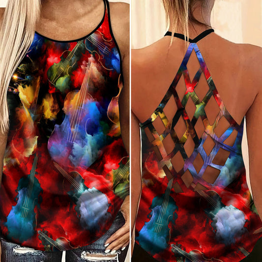 Violin Love And Life 3 – Hollow Tank Top