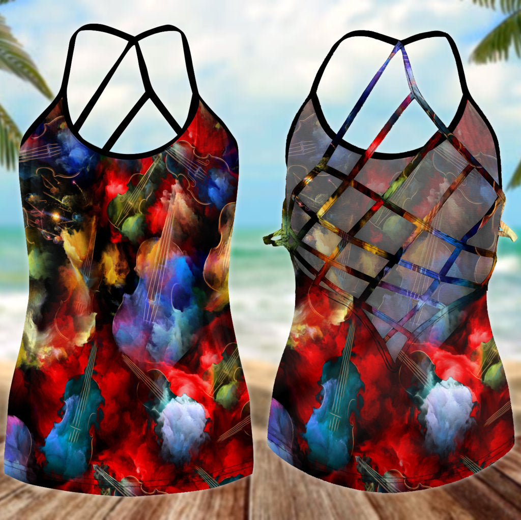 Violin Love And Life 3 – Hollow Tank Top