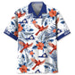 Hawaiian Shirt / Adults / S Virginia Humming Bird Proud State Hawaiian Shirt