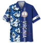 Hawaiian Shirt / Adults / S Virginia Proud Floral Hawaiian Shirt